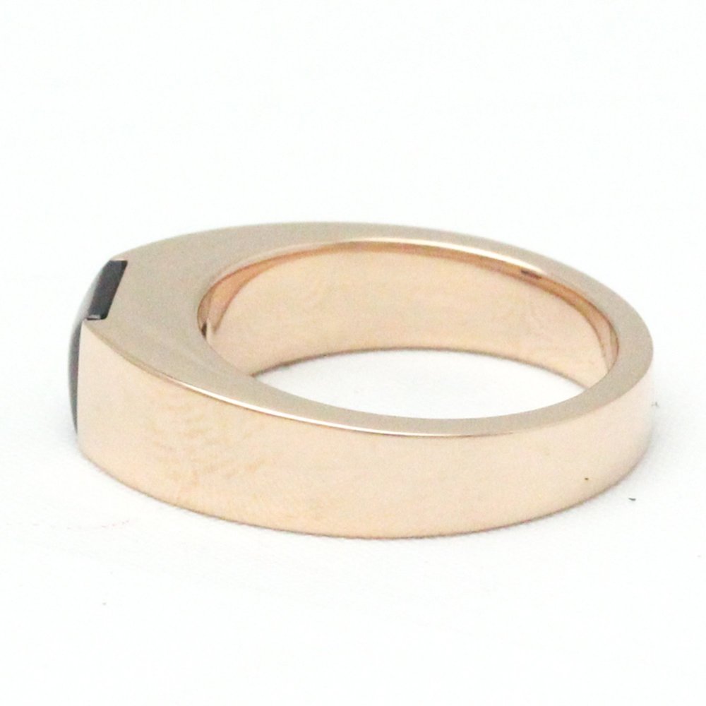 CARTIER Tank Ring Pink Gold [18K] Fashion Garnet Band Ring Pink Gold - Picture 2 of 10